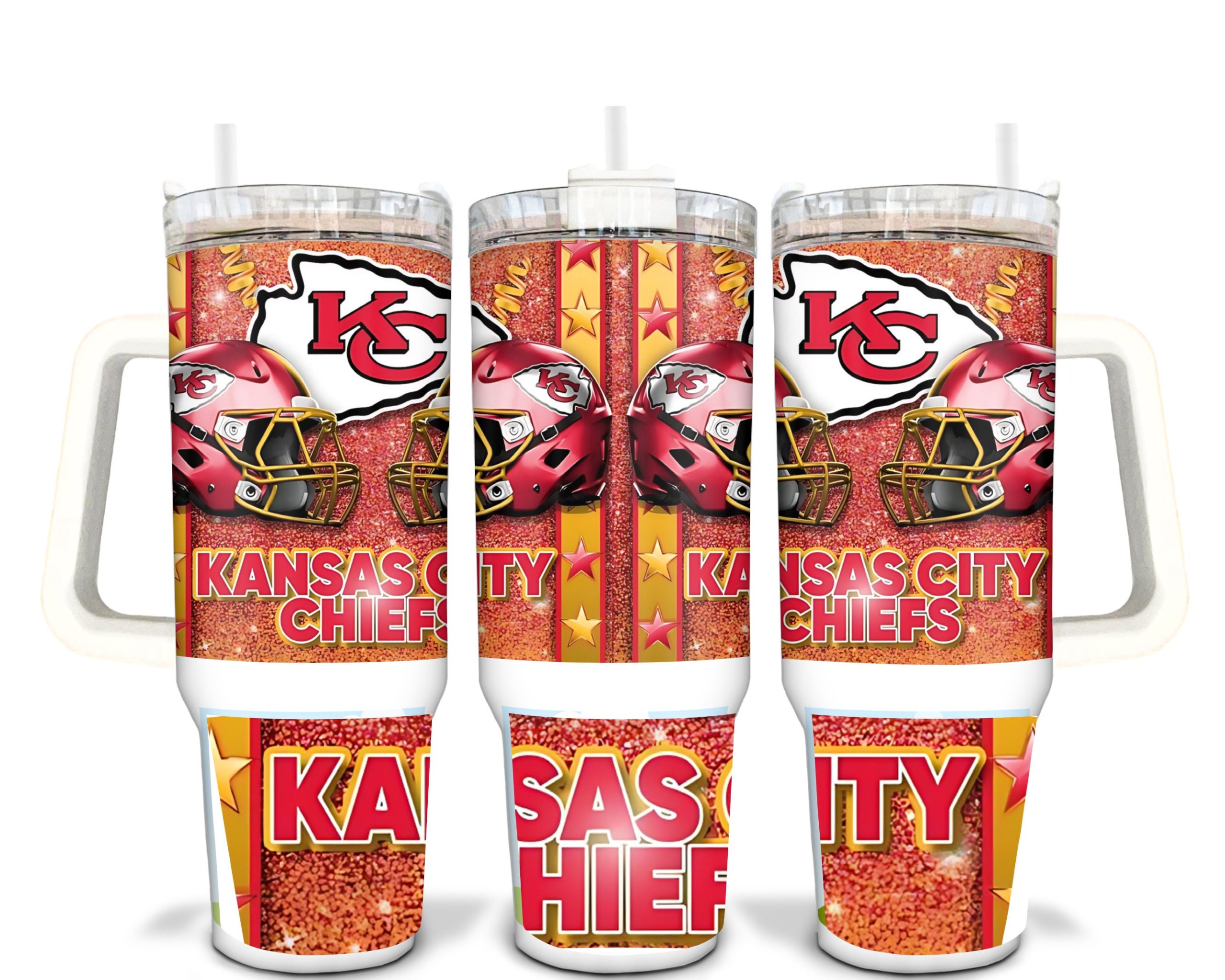 Kansas City Chiefs Tumbler Cup - Show Your Team Spirit with Every Sip!