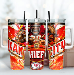 Dynamic Football Fan Tumbler - Unleash Your Team Spirit!
