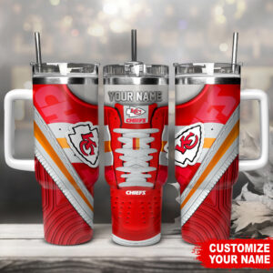 Customizable Chiefs Tumbler - Personalized Name & Logo Design for Fans