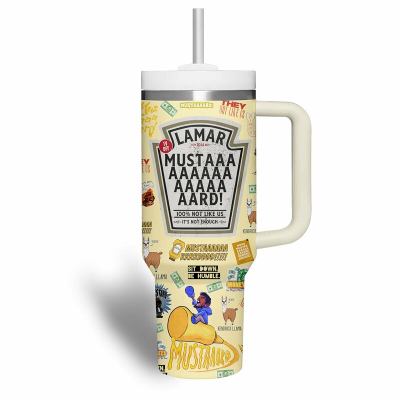 Kendrick Lamar Music Custom Stanley Quencher 40oz Stainless Steel Tumbler With Handle - Threewoofs - Image 2