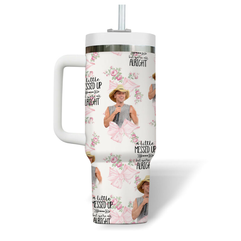 Kenny Chesney Music Custom Stanley Quencher 40oz Stainless Steel Tumbler With Handle - Threewoofs - Image 4