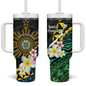 Lalawigan ng Palawan Custom Stanley Quencher 40oz Stainless Steel Tumbler With Handle - Threewoofs