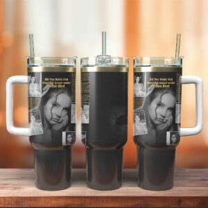 Lana Del Rey Music Custom Stanley Quencher 40oz Stainless Steel Tumbler - Threewoofs