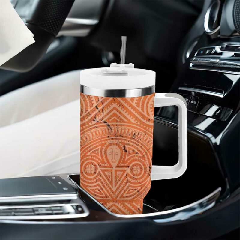 Lapita Culture Iconic Double Face Custom Stanley Quencher 40oz Stainless Steel Tumbler With Handle - Threewoofs - Image 8