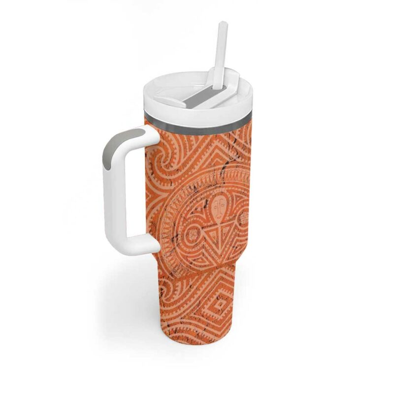 Lapita Culture Iconic Double Face Custom Stanley Quencher 40oz Stainless Steel Tumbler With Handle - Threewoofs - Image 2