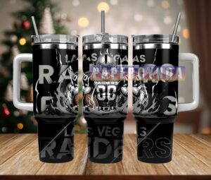 Exclusive Raiders Tumbler - Perfect Gift for Football Fans