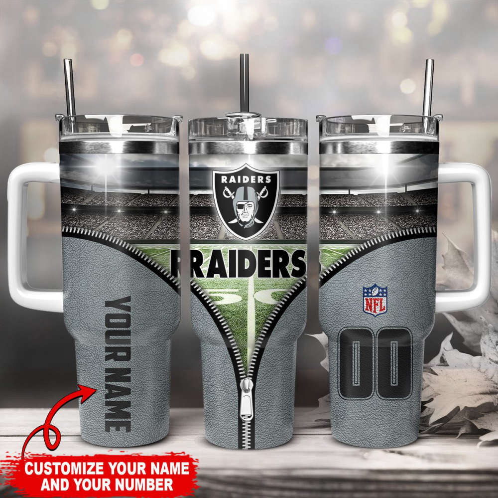 Customizable NFL Team Tumbler - Personalized Name & Number - Perfect Gift for Football Fans