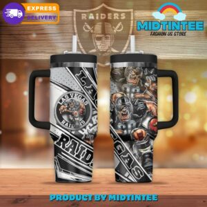 Las Vegas Raiders Tumbler Cup - Ultimate Fan Drinkware with Bold Graphics