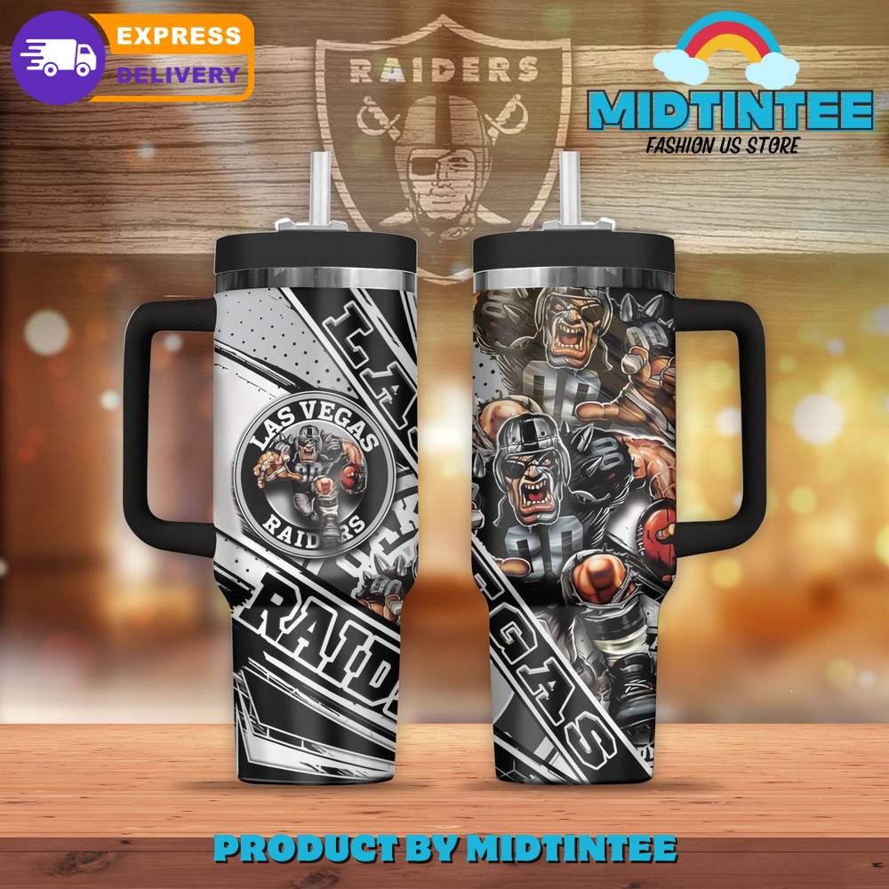 Las Vegas Raiders Tumbler Cup - Ultimate Fan Drinkware with Bold Graphics
