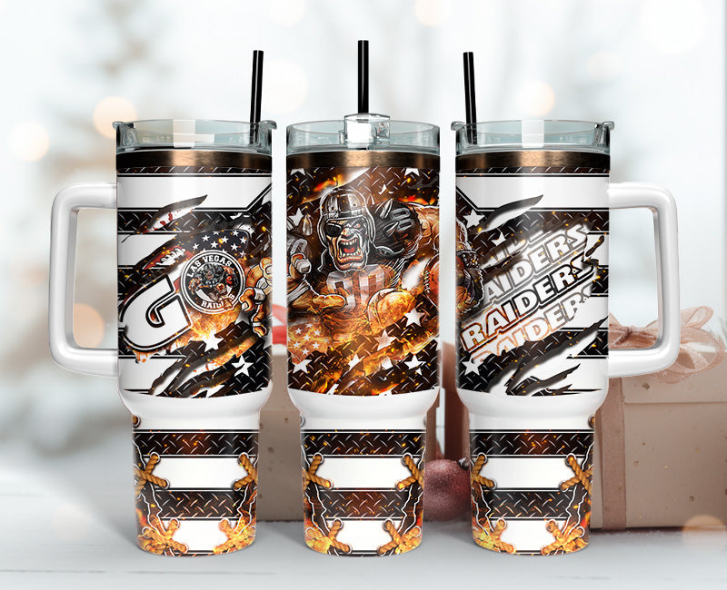 Ultimate Fan Tumbler with Handle - Insulated, Stylish Design