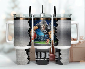 Epic Football Fan Tumbler - Insulated Stainless Steel with Bold Design
