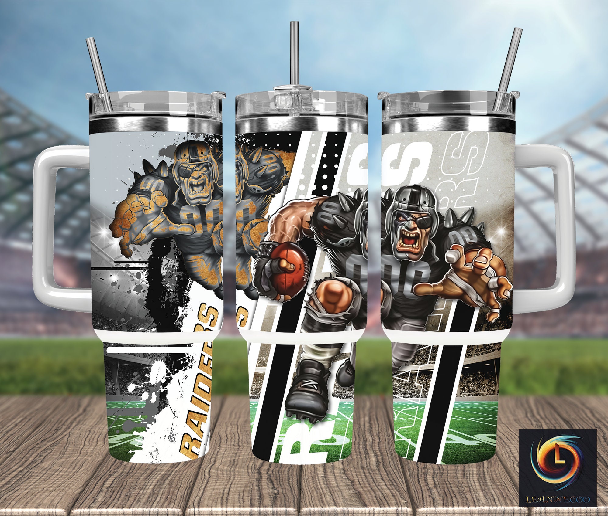 Epic Football Fan Tumbler - Limited Edition Sports Design