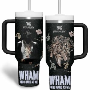 Lil Baby Music Custom Stanley Quencher 40oz Stainless Steel Tumbler With Handle - Threewoofs