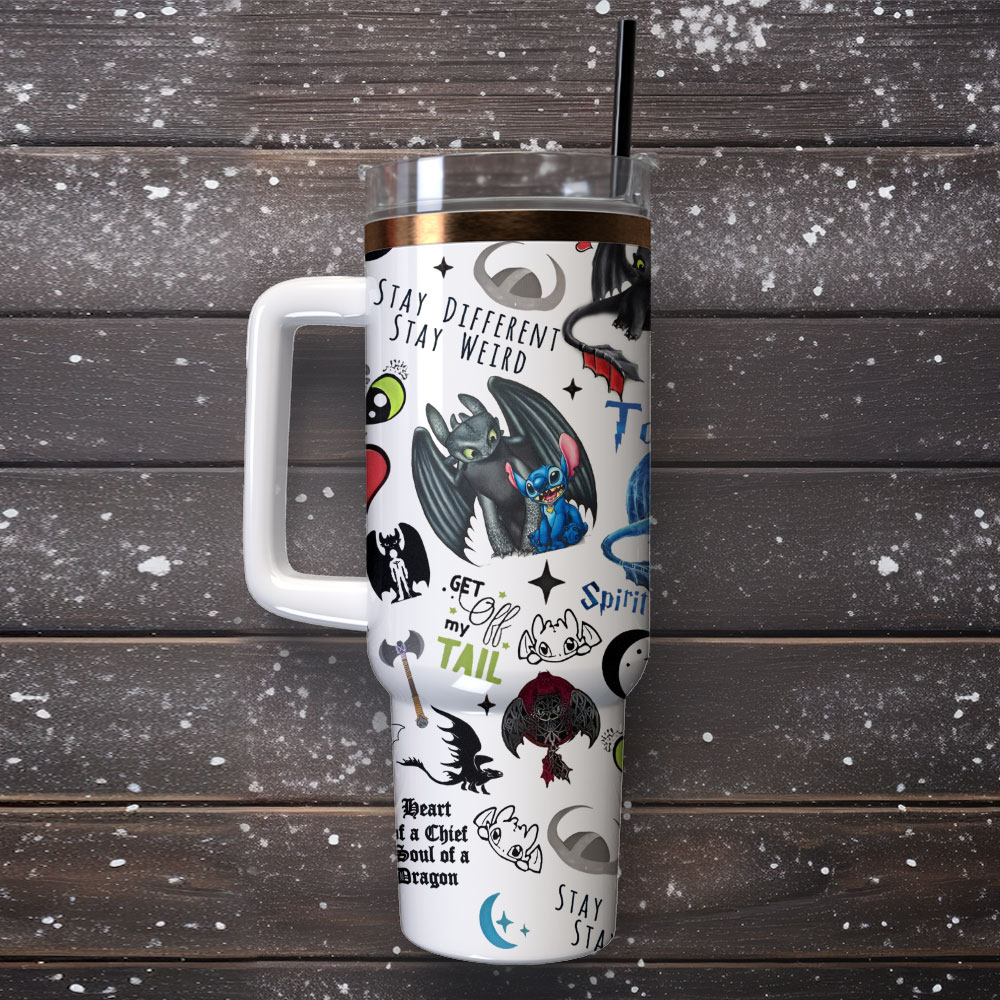 Stay Unique with Dragon-Themed Tumbler - Perfect for Fans & Everyday Use - Image 4