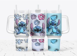 Cute Character Insulated Tumblers with Straw - Stay Hydrated in Style