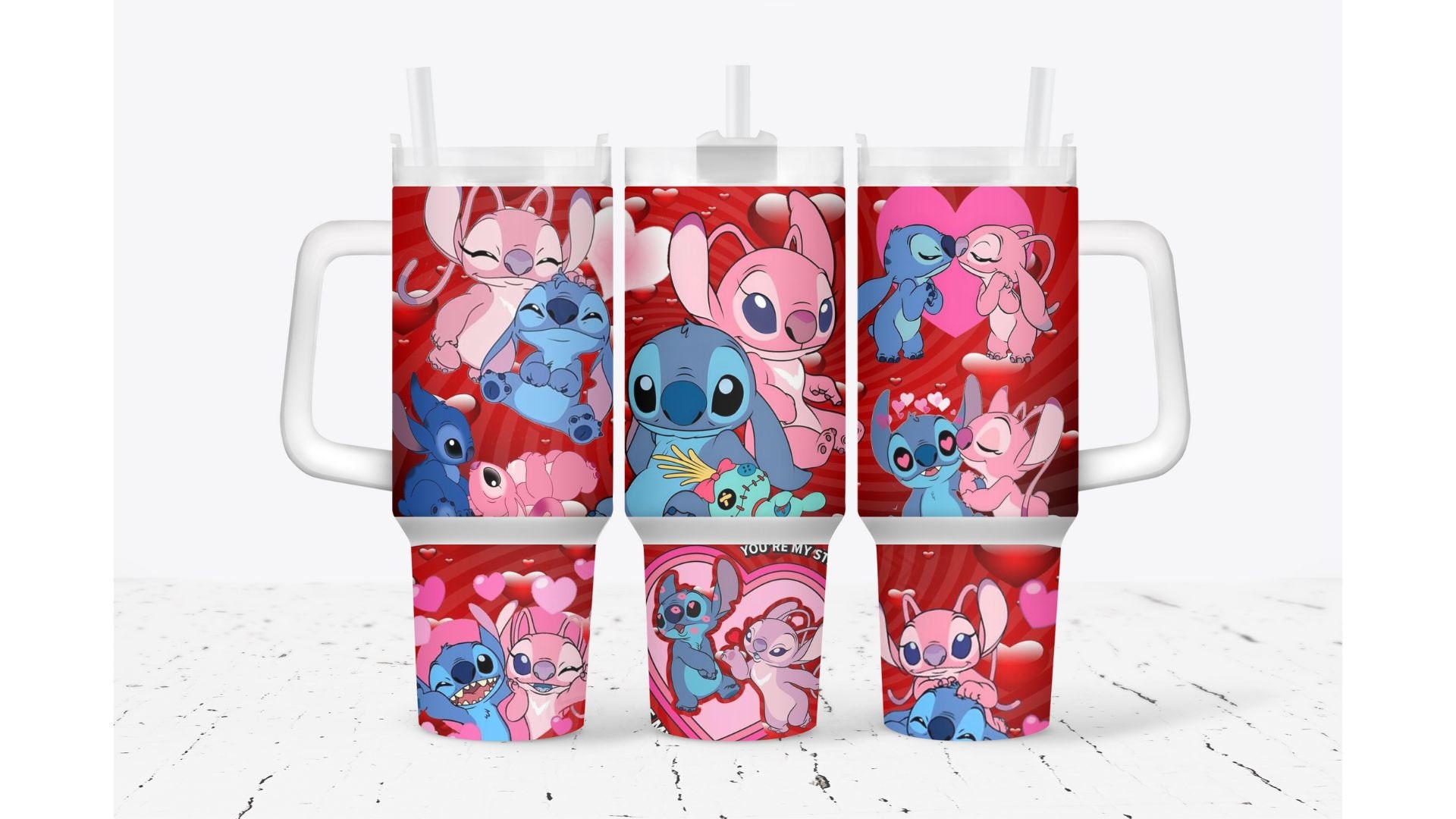 Cute Cartoon Character Insulated Tumbler with Straw - Perfect Gift for Fans
