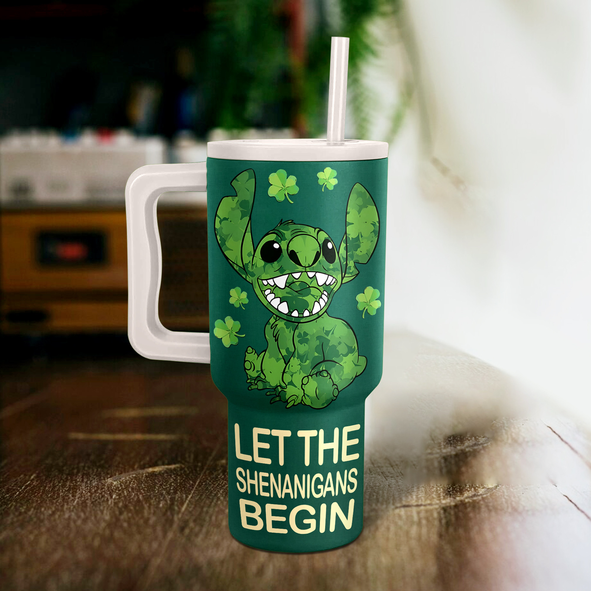 St. Patrick's Day Fun Mug with Cute Character Design - Perfect for Celebrations! - Image 2