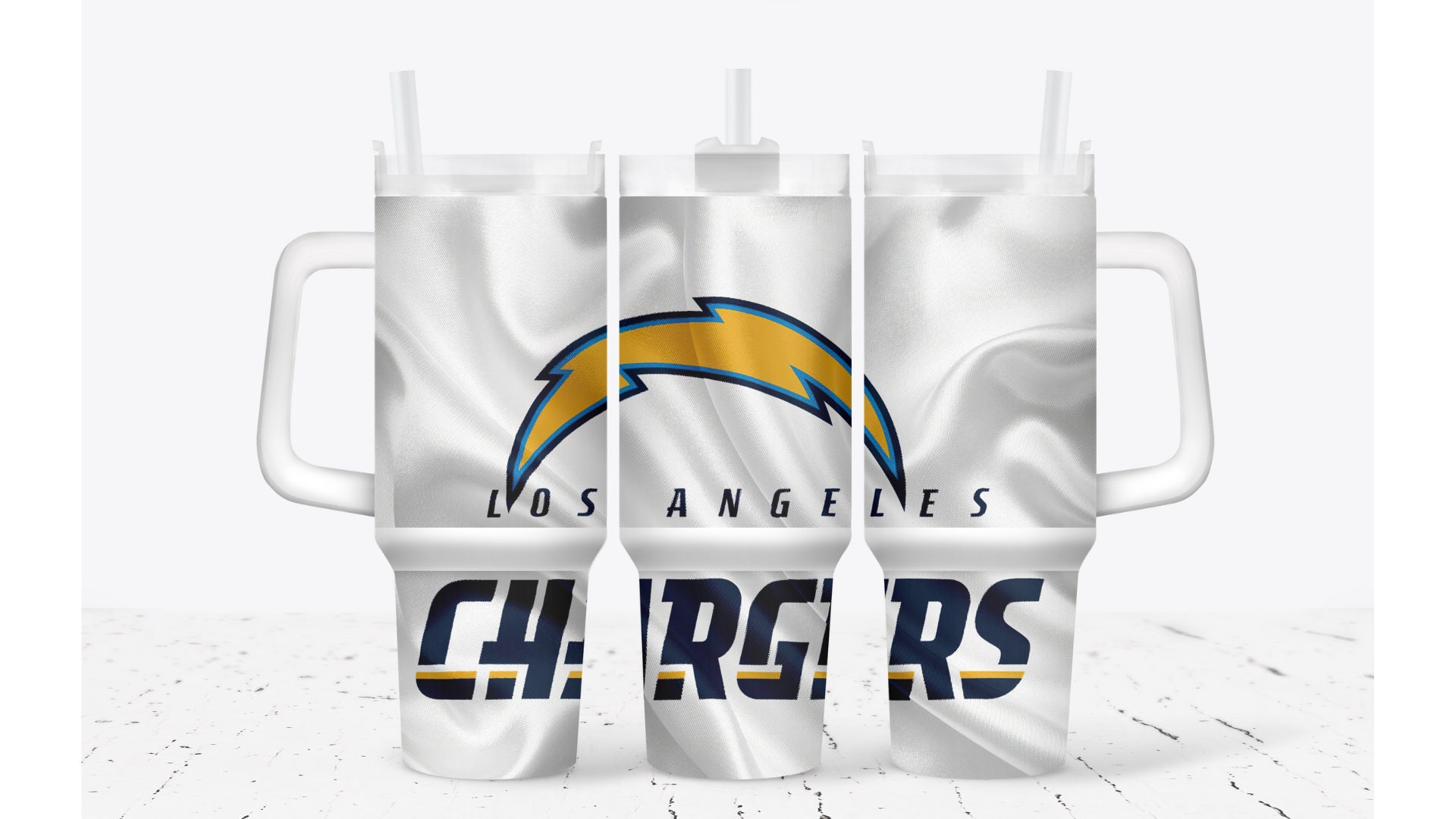 Los Angeles Chargers Insulated Tumbler with Handle - Show Your Team Spirit