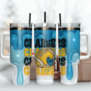 Cool Chargers Tumbler - Perfect for Game Day Hydration