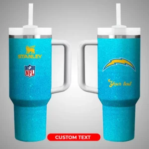Customizable NFL Team Stanley Tumbler - Personalized Text & Logo