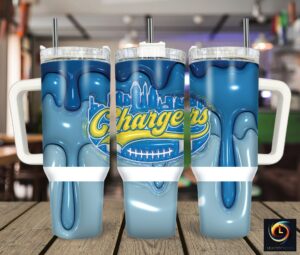 Stylish Blue Insulated Tumbler with Handle - Perfect for Hot & Cold Drinks