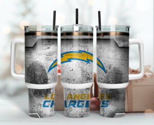 Stylish LA Chargers Tumbler - Keep Drinks Hot or Cold - Perfect Gift for Fans
