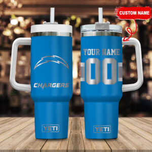 Customizable YETI Tumbler - Show Your Team Spirit with Personalized Name & Number