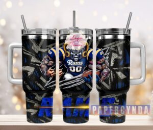 Rams Fan Insulated Tumbler - Ultimate Game Day Drinkware