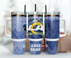 Stay Hydrated in Style with Our Los Angeles Football Team Tumbler Mug