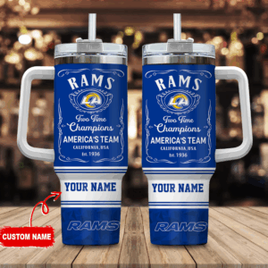 Customizable Champion Team Tumbler with Handle - Celebrate Your Team Pride