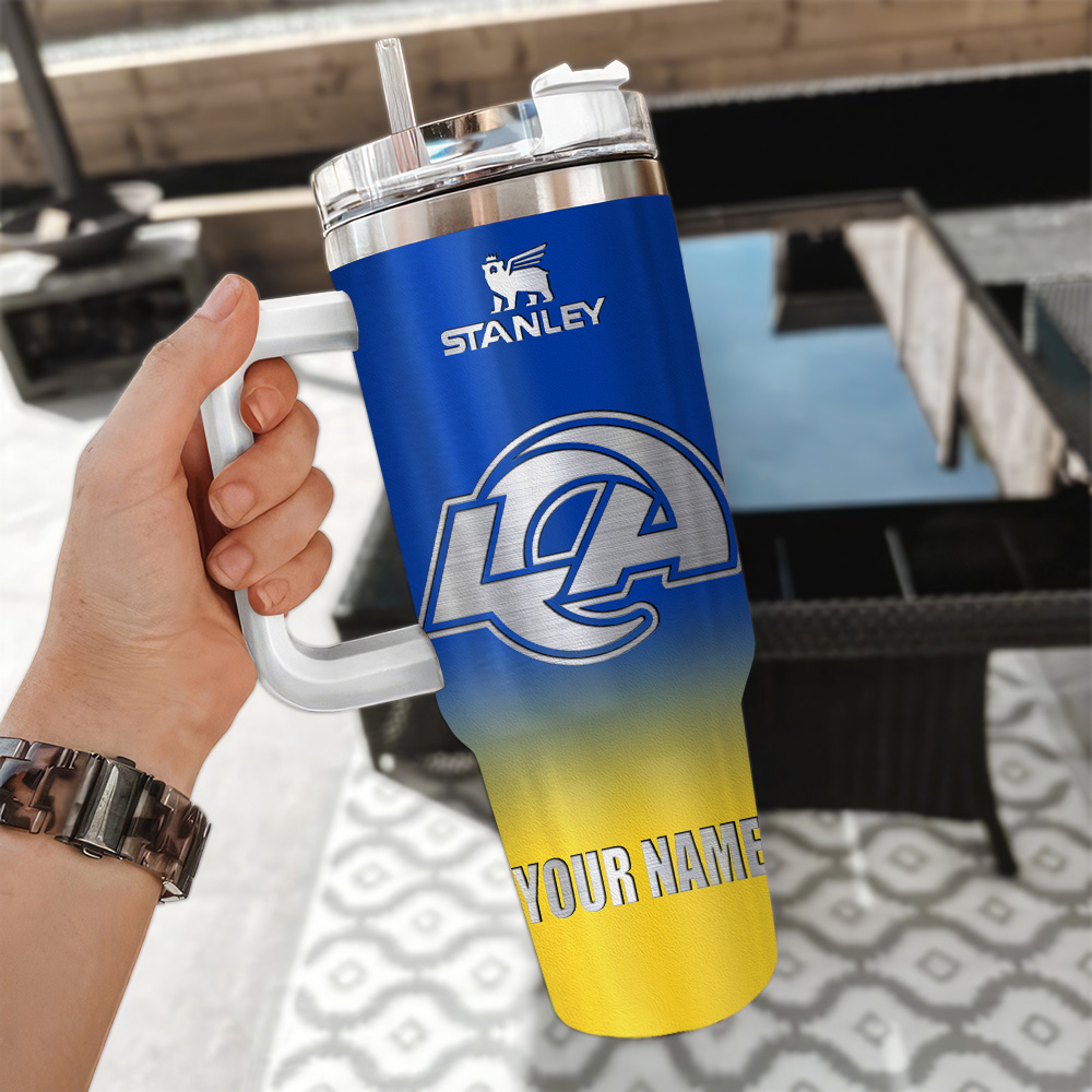 Customizable Team Logo Tumbler - Personalized Name, Perfect Gift for Fans - Image 3