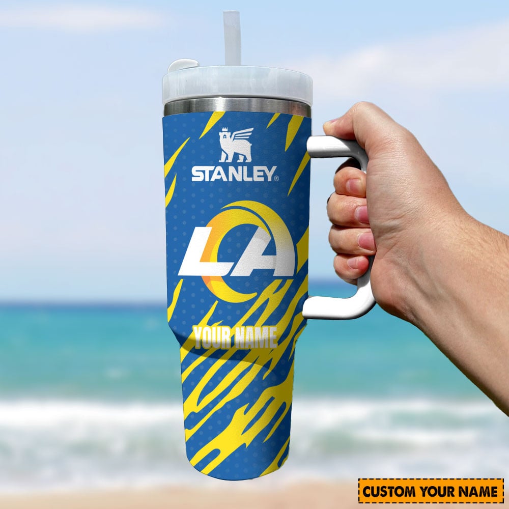 Customizable Stanley Tumbler with Handle - Vibrant LA Design - Image 3