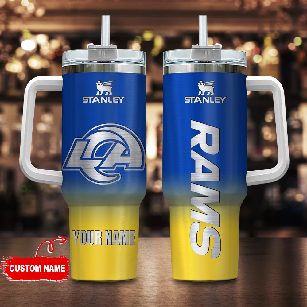 Customizable Team Logo Tumbler - Personalized Name, Perfect Gift for Fans
