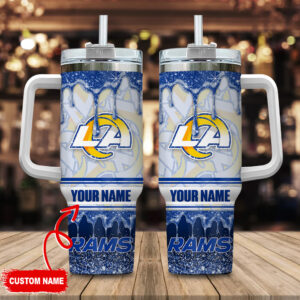 Custom Name Tumbler - Personalized Double-Wall Stainless Steel Mug