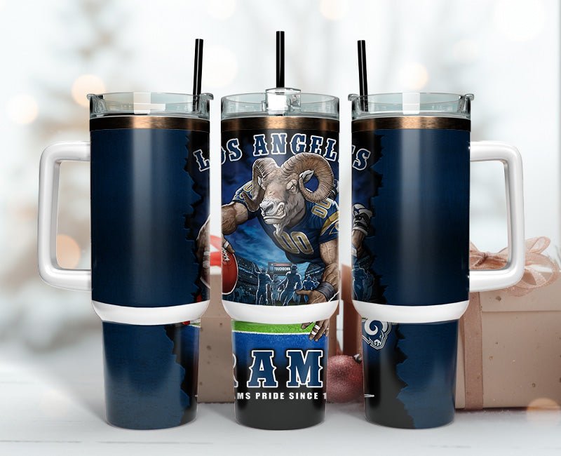Stay Hydrated in Style with the Ultimate Los Angeles Rams Tumbler Mug