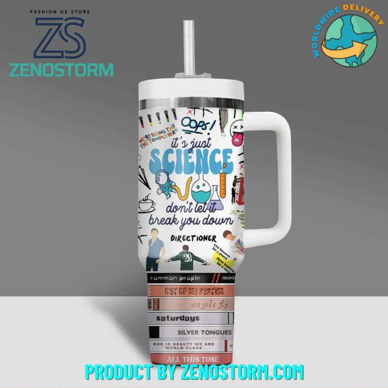 Louis Tomlinson Music Custom Stanley Quencher 40oz Stainless Steel Tumbler With Handle - Threewoofs - Image 3