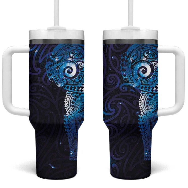 Matariki New Zealand Maori Koru Art Tattoo Custom Stanley Quencher 40oz Stainless Steel Tumbler With Handle - Threewoofs