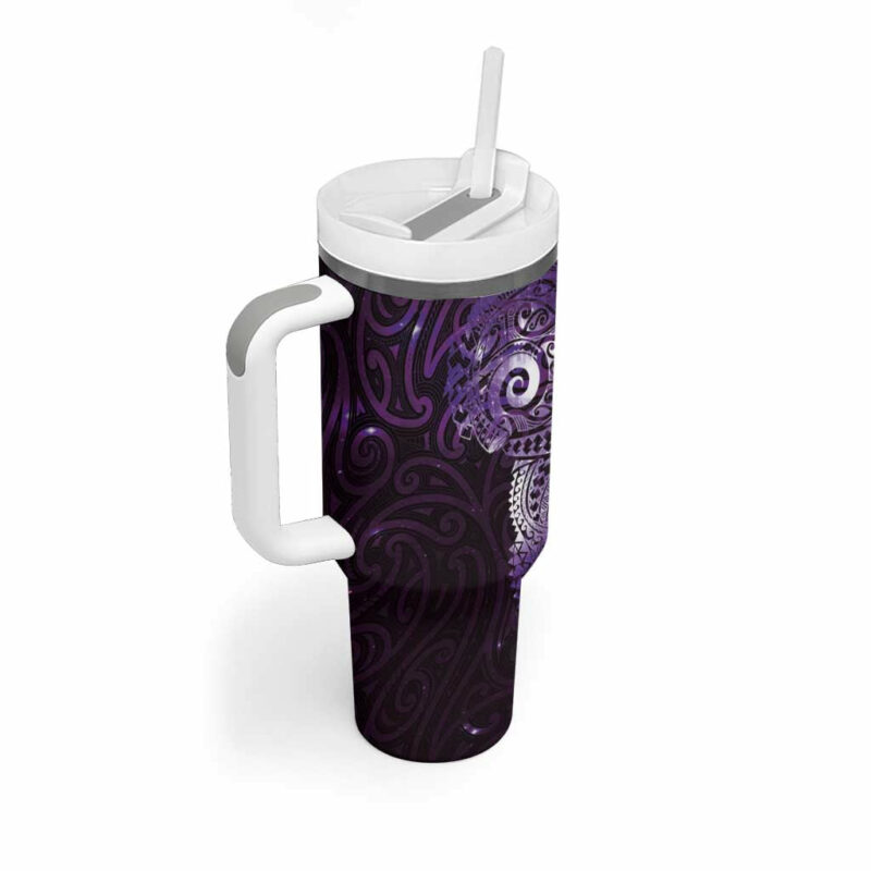 Matariki New Zealand Maori Koru Art Tattoo Custom Stanley Quencher 40oz Stainless Steel Tumbler With Handle - Threewoofs - Image 2
