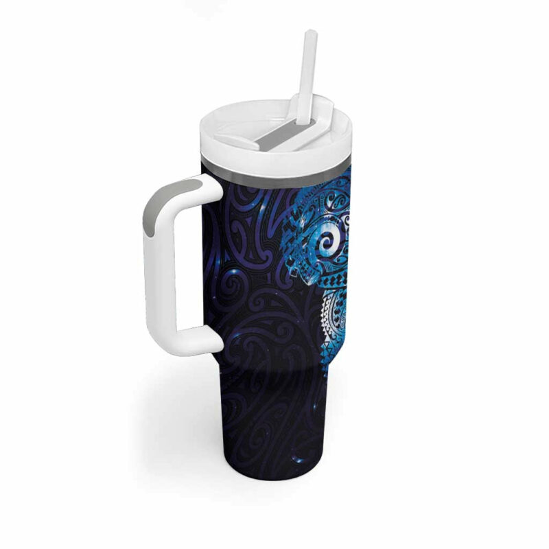 Matariki New Zealand Maori Koru Art Tattoo Custom Stanley Quencher 40oz Stainless Steel Tumbler With Handle - Threewoofs - Image 2