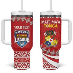 Mate Maa Tonga 2024 Go Champions Custom Stanley Quencher 40oz Stainless Steel Tumbler With Handle - Threewoofs