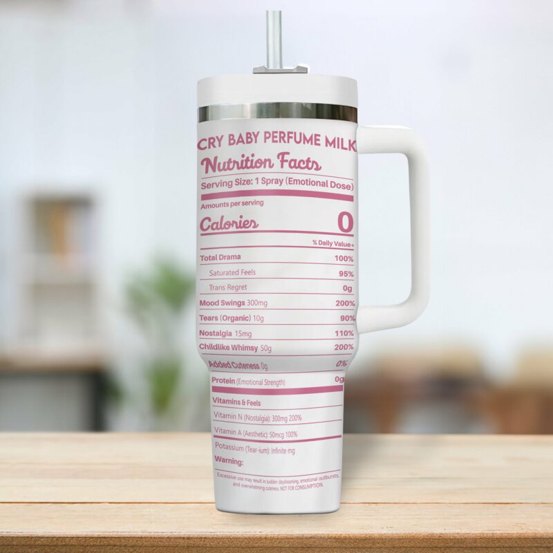 Melanie Martinez Music Custom Stanley Quencher 40oz Stainless Steel Tumbler With Handle - Threewoofs - Image 2
