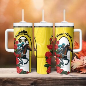 Melbourne Horse Racing The Race That Stops The Nation Custom Stanley Quencher 40oz Stainless Steel Tumbler With Handle - Threewoofs