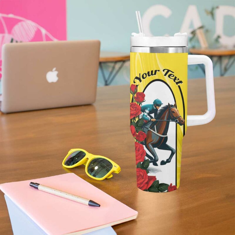 Melbourne Horse Racing The Race That Stops The Nation Custom Stanley Quencher 40oz Stainless Steel Tumbler With Handle - Threewoofs - Image 5