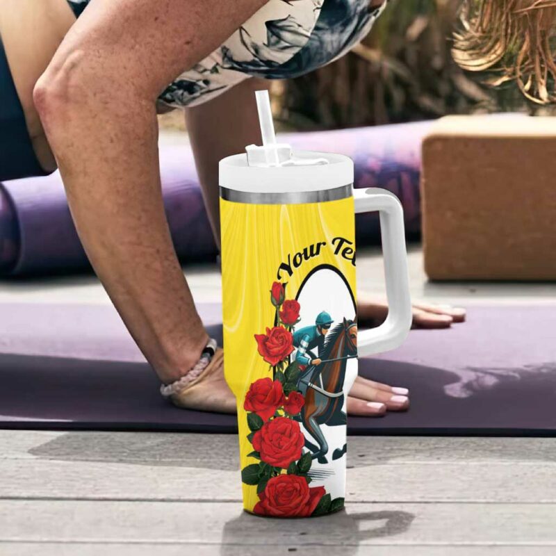 Melbourne Horse Racing The Race That Stops The Nation Custom Stanley Quencher 40oz Stainless Steel Tumbler With Handle - Threewoofs - Image 6