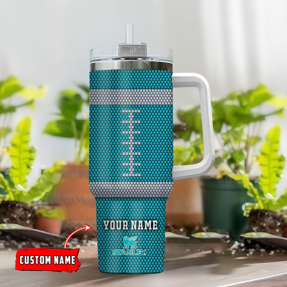 Customizable Team Spirit Tumbler with Handle - Perfect Gift for Fans - Image 2