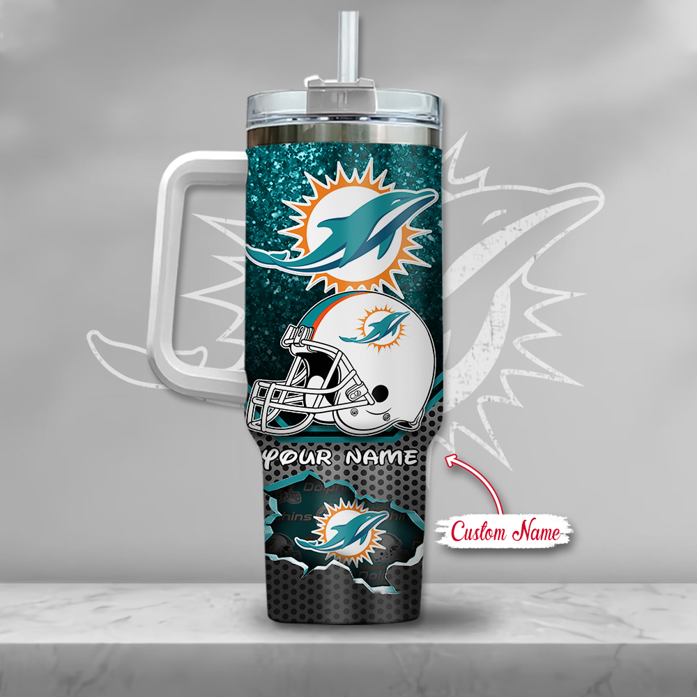 Custom NFL Team & Cartoon Character Tumbler with Straw - Personalized Gift - Image 3