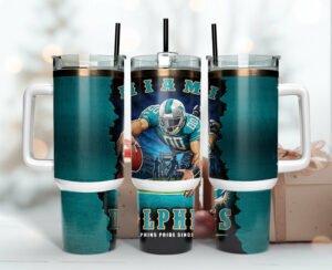 Stylish Football-Themed Tumbler - Perfect Gift for Sports Fans