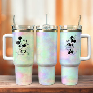 Enchanting Disney Character Tumbler with Straw - Perfect Gift for Disney Lovers
