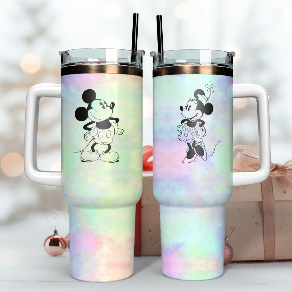 Enchanting Disney Character Tumbler with Straw - Perfect Gift for Disney Lovers - Image 3
