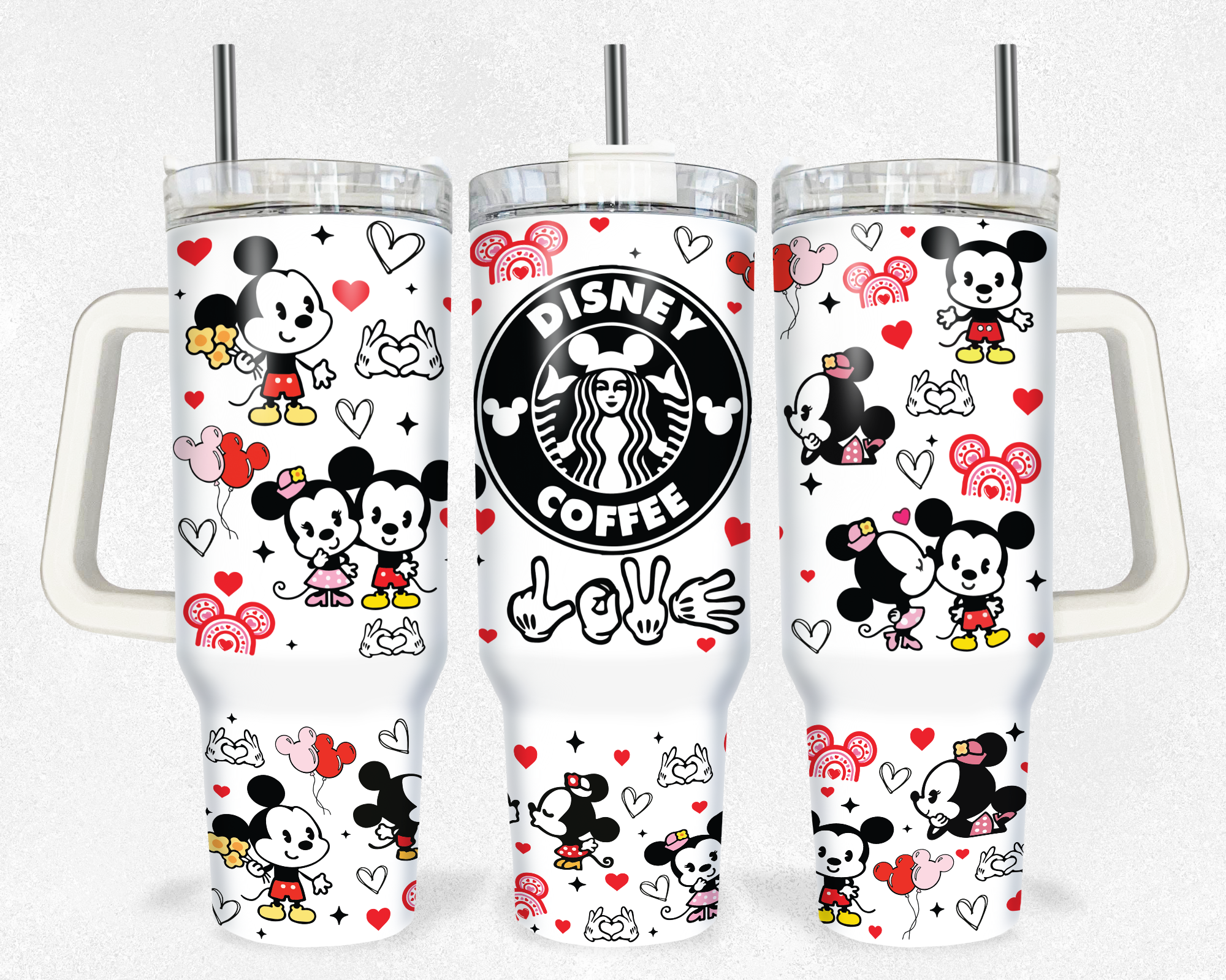 Cute Cartoon Character Coffee Tumbler – Stylish Drinkware for Fans
